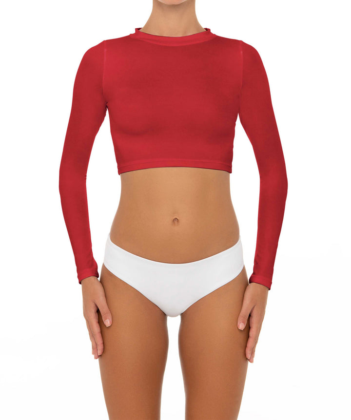 BSWS-R04 Long Sleeves Crop Rash Guard