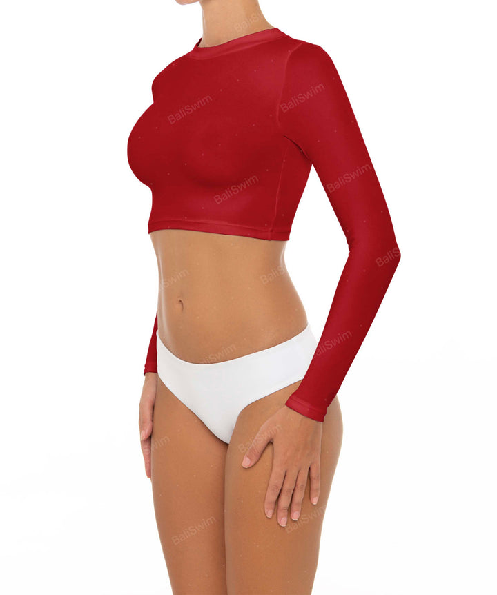 BSWS-R04 Long Sleeves Crop Rash Guard