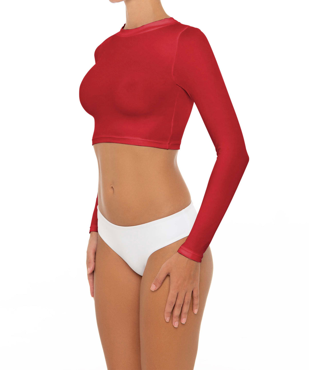 BSWS-R04 Long Sleeves Crop Rash Guard