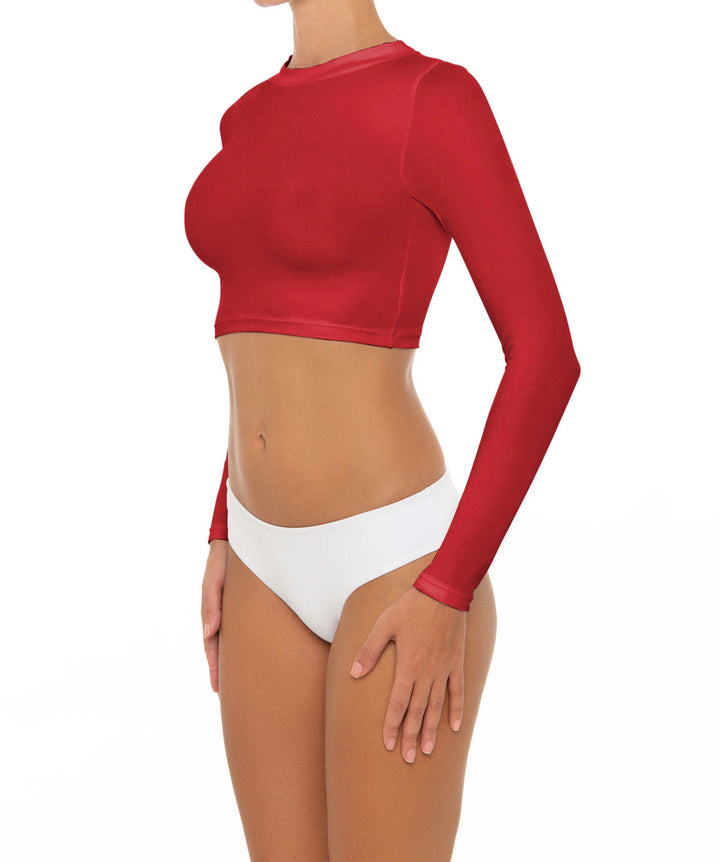 BSWS-R04 Long Sleeves Crop Rash Guard