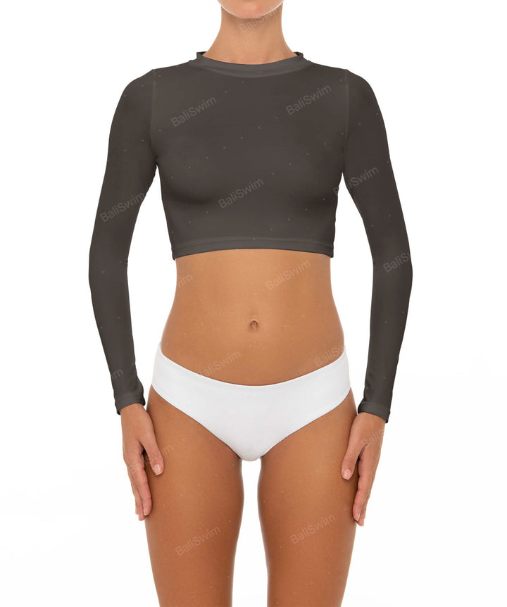 BSWS-R04 Long Sleeves Crop Rash Guard