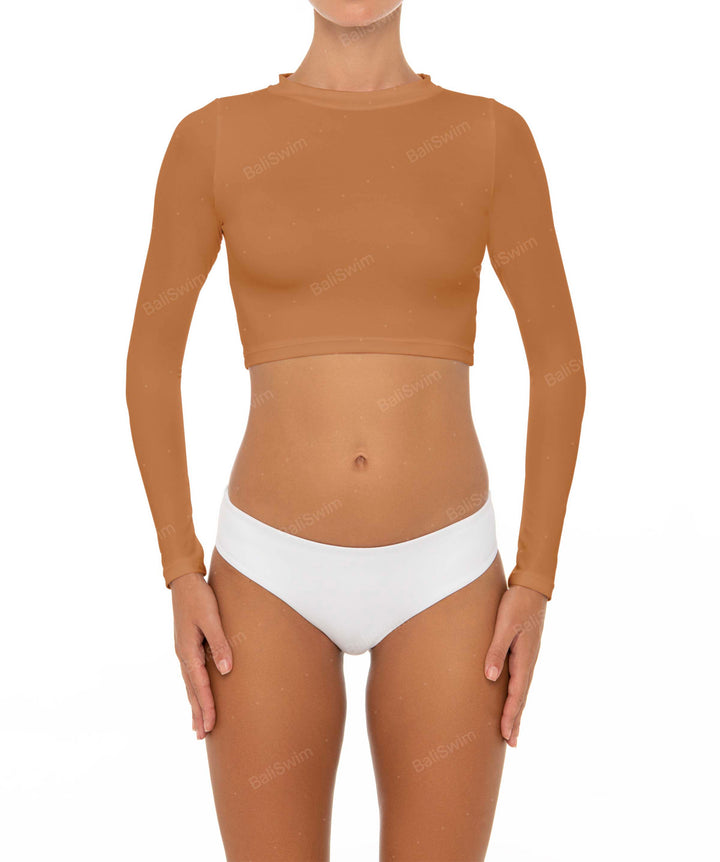 BSWS-R04 Long Sleeves Crop Rash Guard