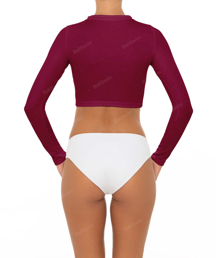 BSWS-R04 Long Sleeves Crop Rash Guard