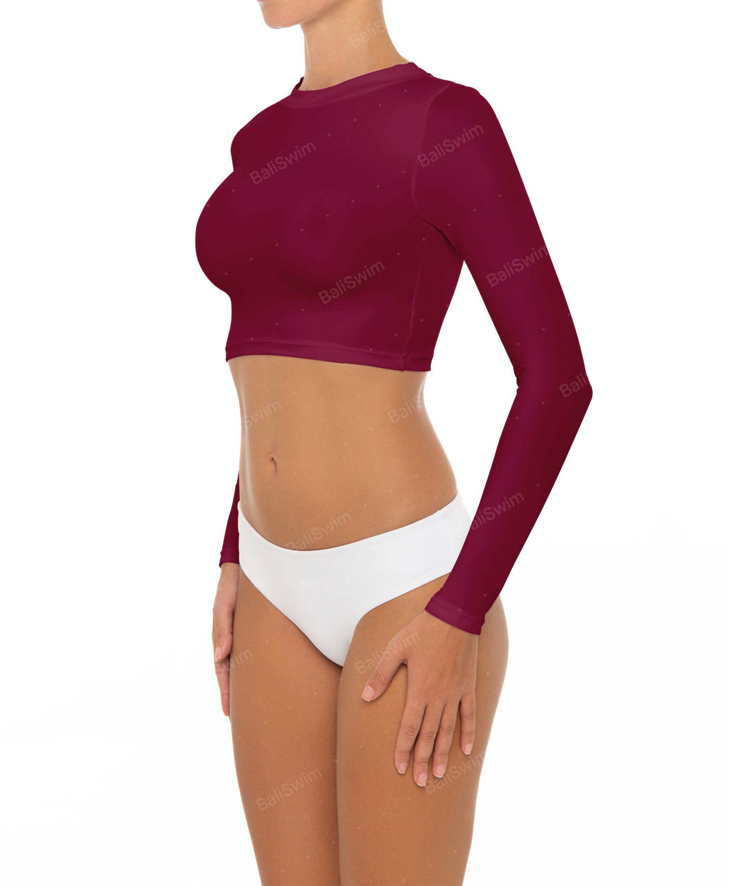 BSWS-R04 Long Sleeves Crop Rash Guard