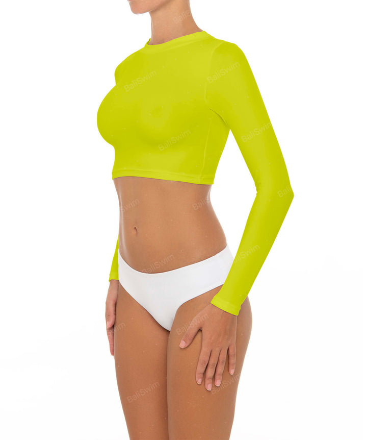 BSWS-R04 Long Sleeves Crop Rash Guard