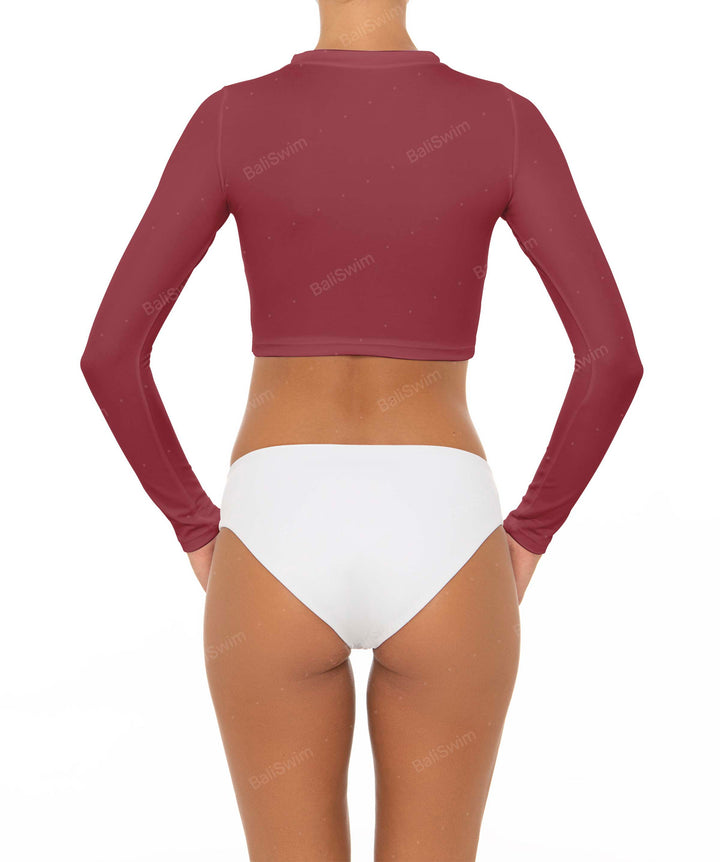 BSWS-R04 Long Sleeves Crop Rash Guard