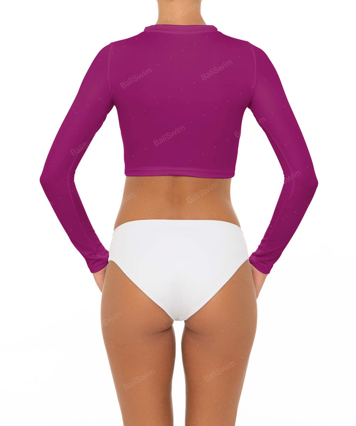 BSWS-R04 Long Sleeves Crop Rash Guard