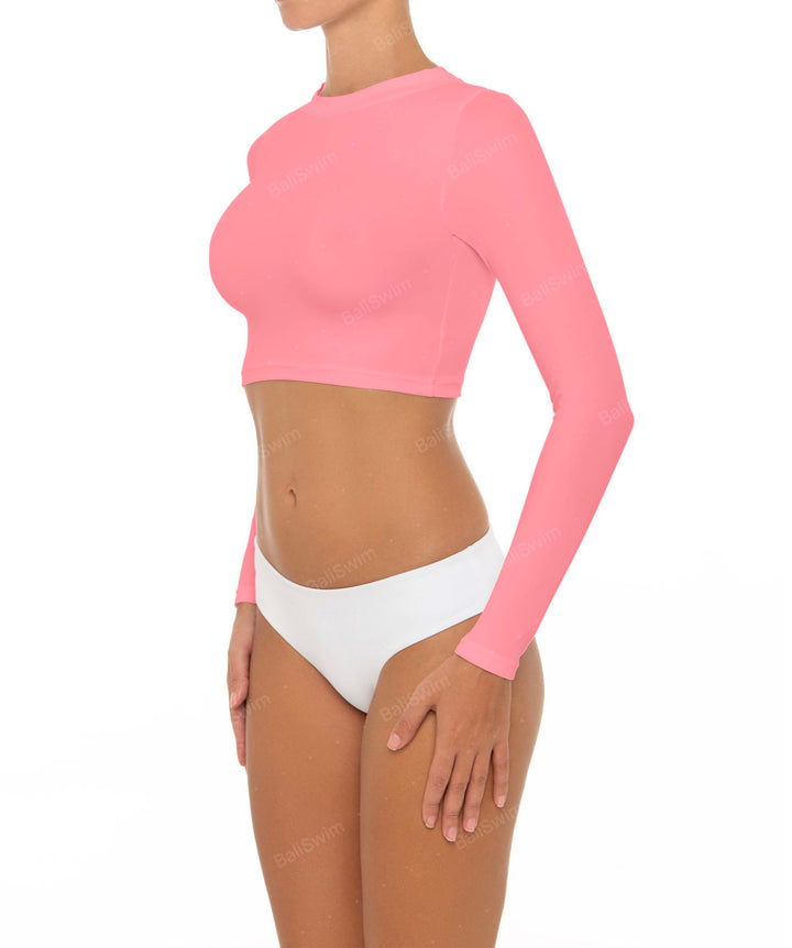 BSWS-R04 Long Sleeves Crop Rash Guard