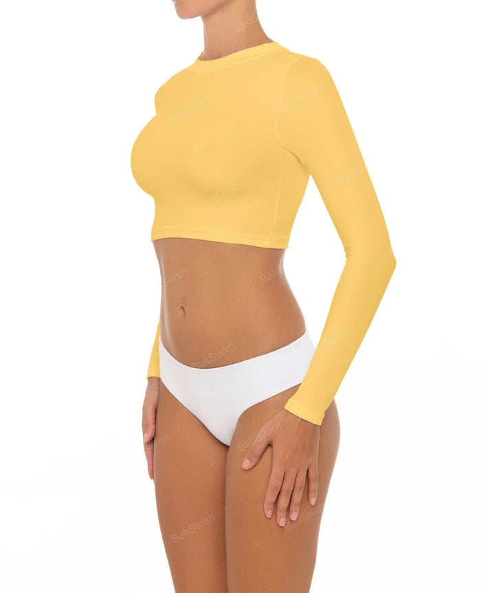 BSWS-R04 Long Sleeves Crop Rash Guard