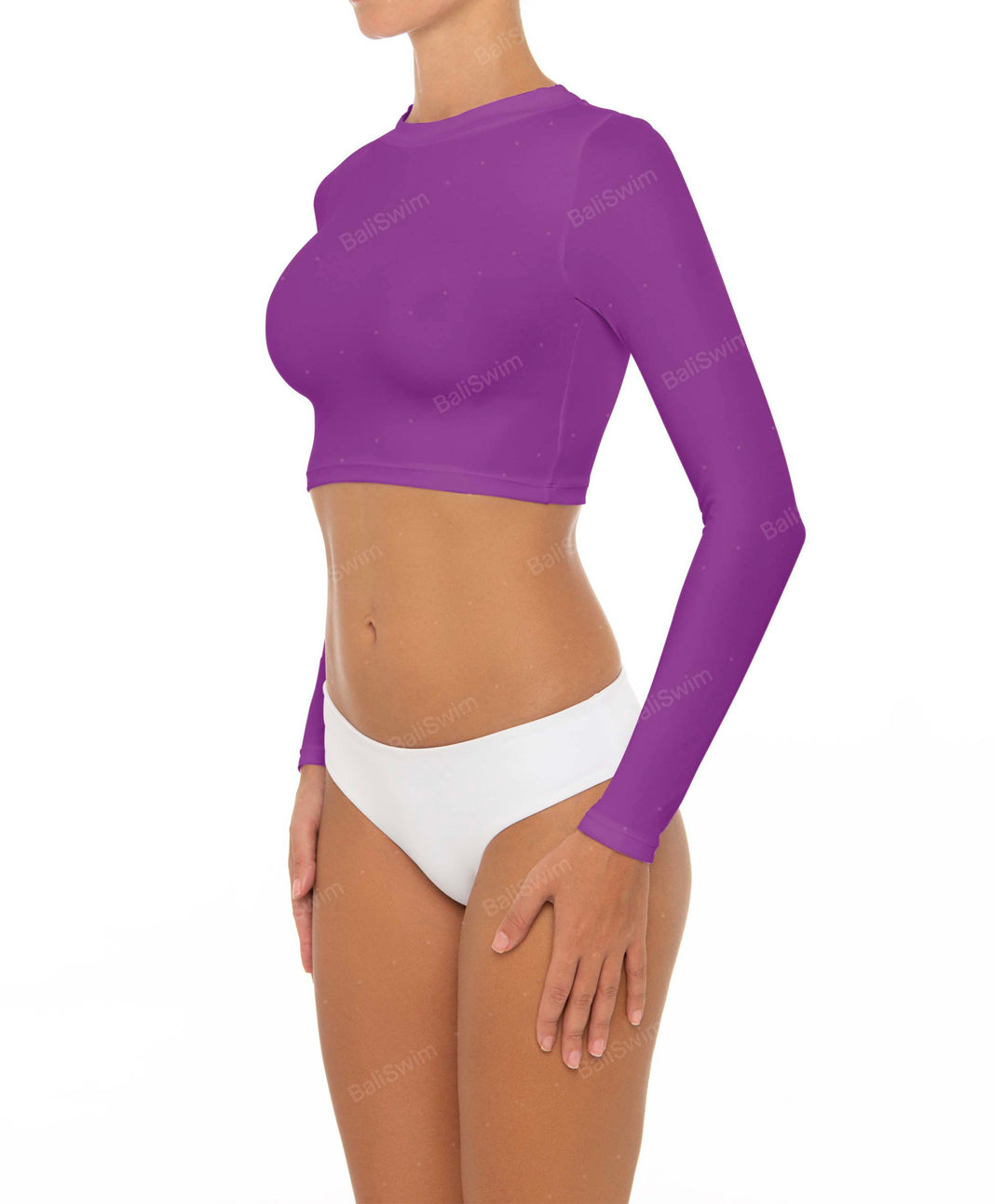 BSWS-R04 Long Sleeves Crop Rash Guard
