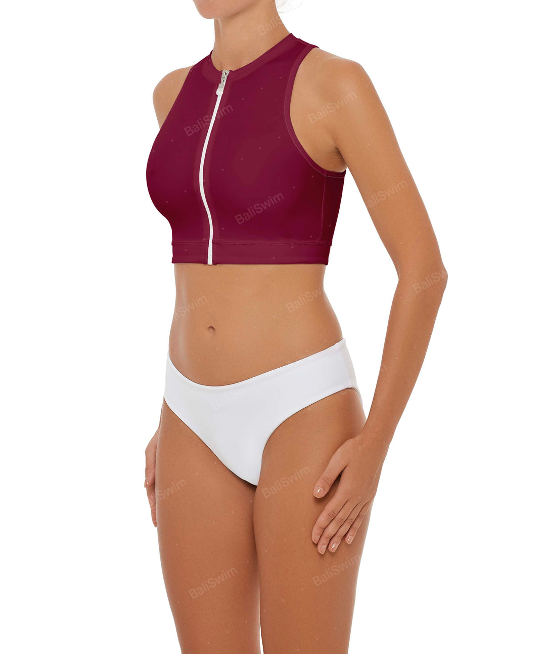 BSWS-R07 Racerback Crop Rash Guard
