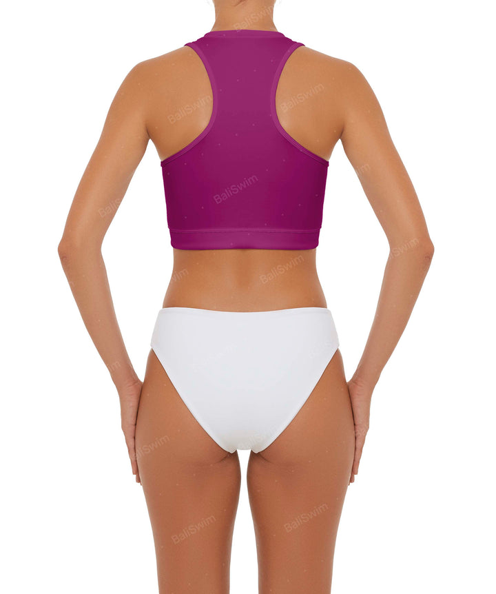 BSWS-R07 Racerback Crop Rash Guard