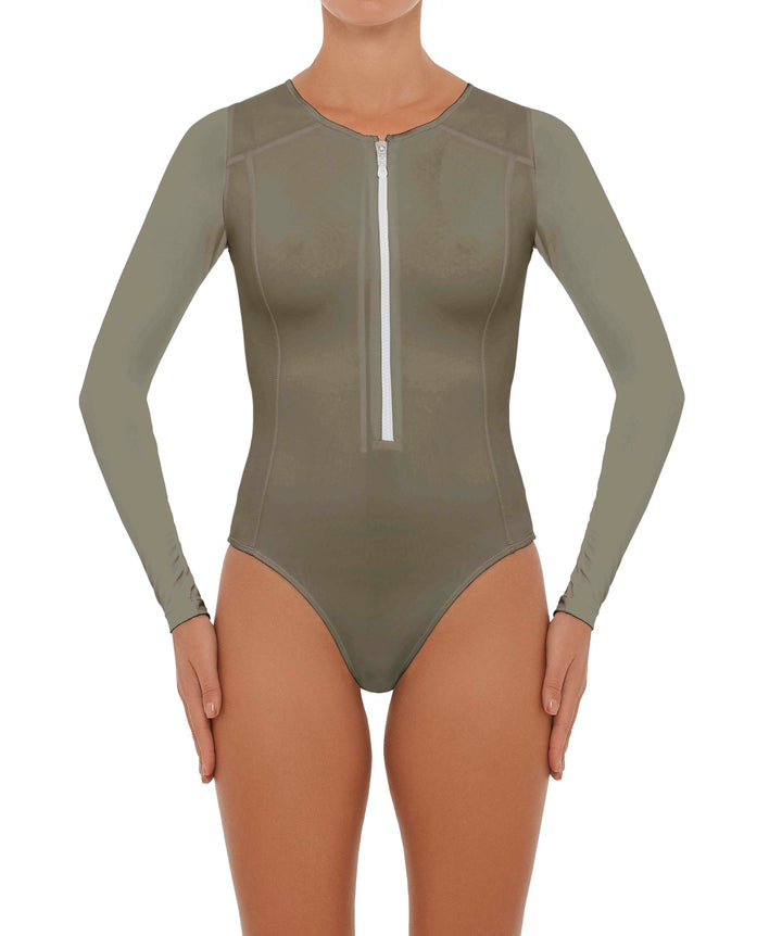 BSWS-R12 One Piece Long Sleeves Rash Guard
