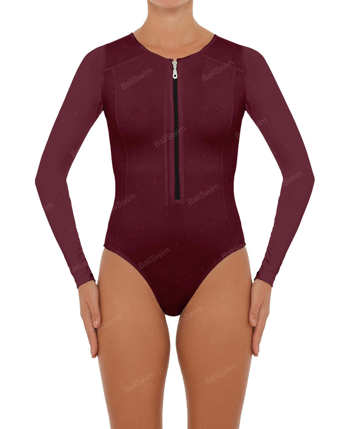 BSWS-R12 One Piece Long Sleeves Rash Guard
