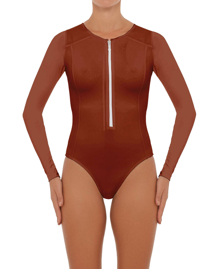 BSWS-R12 One Piece Long Sleeves Rash Guard