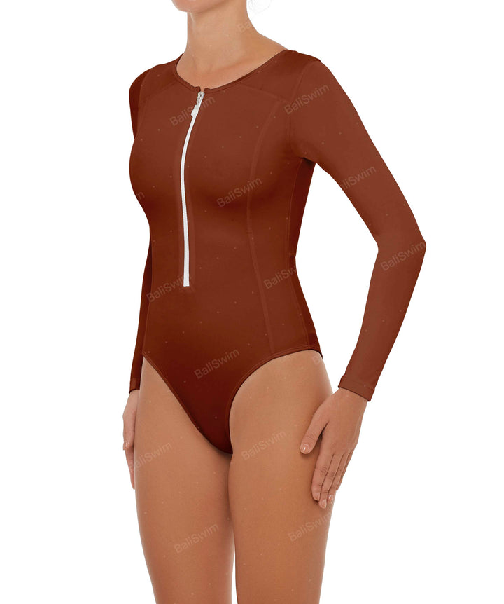 BSWS-R12 One Piece Long Sleeves Rash Guard