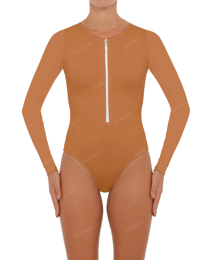 BSWS-R12 One Piece Long Sleeves Rash Guard