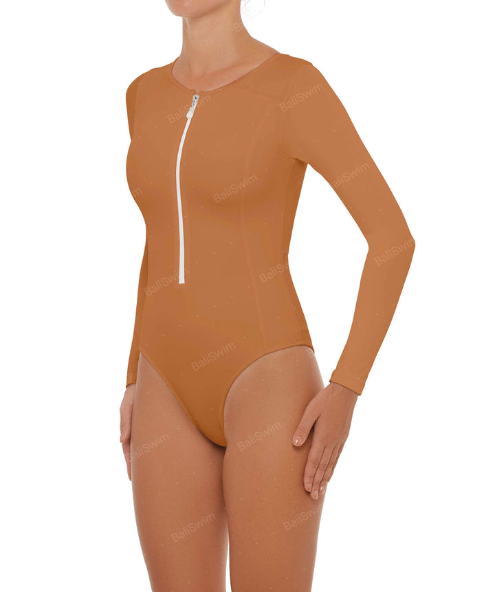 BSWS-R12 One Piece Long Sleeves Rash Guard