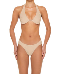 BSWS-B158 Ruched Side Panel Bikini Bottom