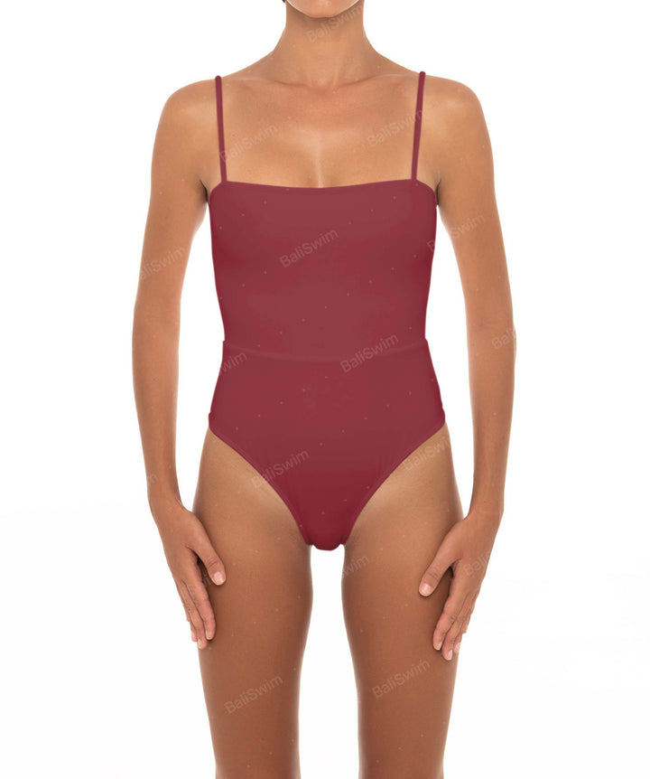 BSWS-S15 Spaghetti Strap One Piece