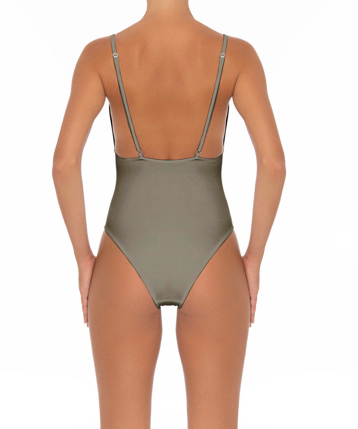 BSWS-S26 Plunge Neck One Piece