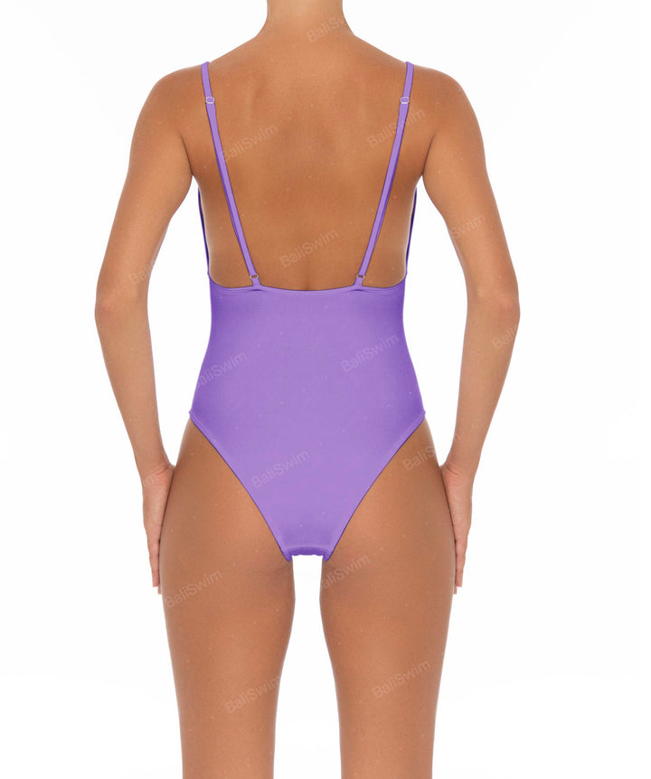 BSWS-S26 Plunge Neck One Piece
