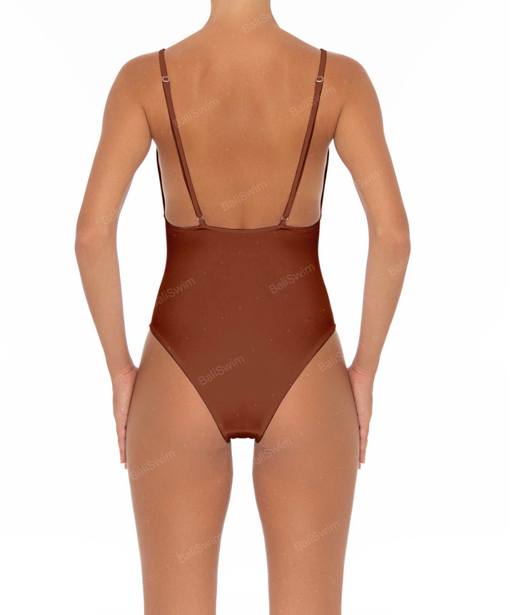 BSWS-S26 Plunge Neck One Piece