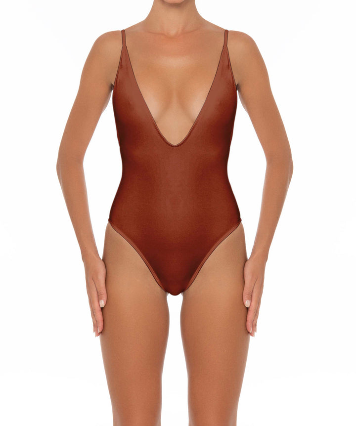 BSWS-S26 Plunge Neck One Piece