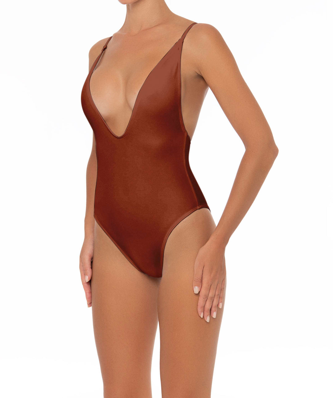 BSWS-S26 Plunge Neck One Piece