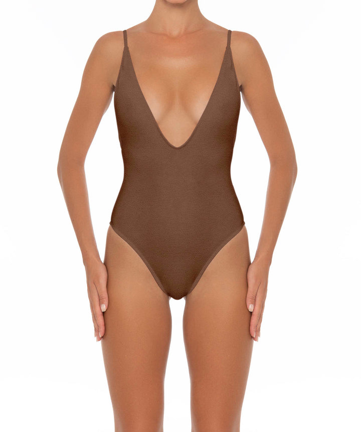 BSWS-S26 Plunge Neck One Piece
