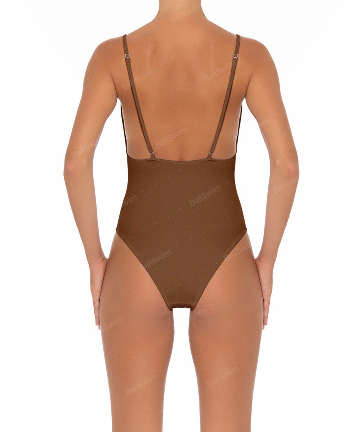 BSWS-S26 Plunge Neck One Piece