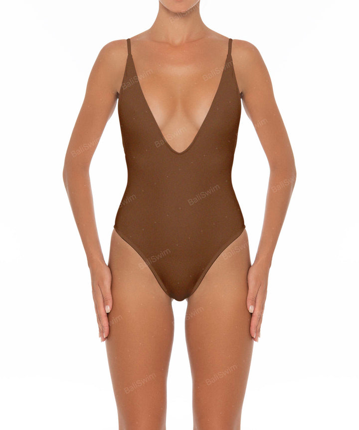 BSWS-S26 Plunge Neck One Piece