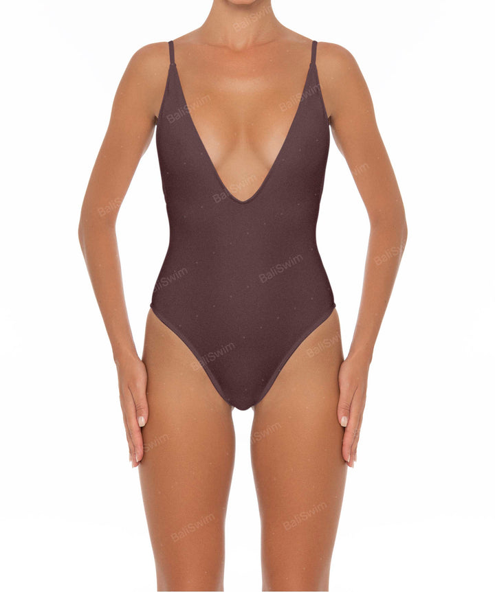 BSWS-S26 Plunge Neck One Piece