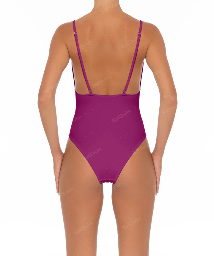 BSWS-S26 Plunge Neck One Piece