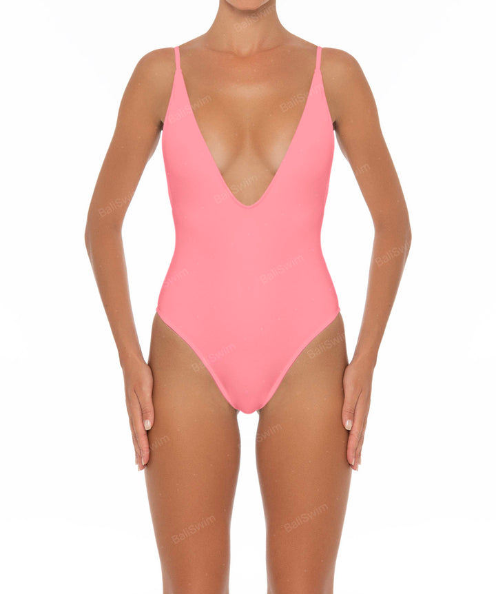 BSWS-S26 Plunge Neck One Piece