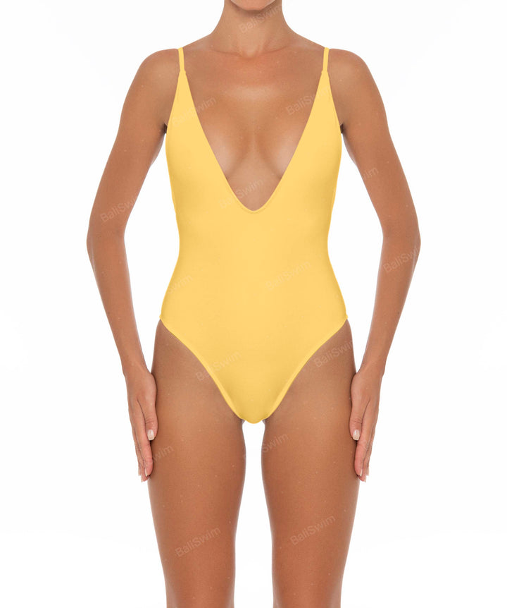 BSWS-S26 Plunge Neck One Piece