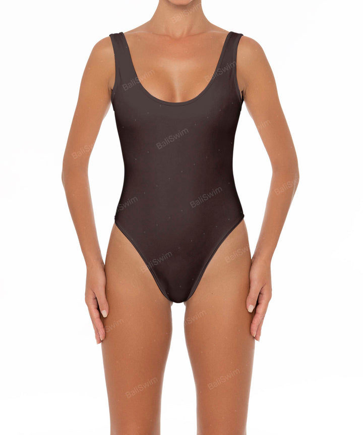 BSWS-S28 Scoop Neck Tank One Piece