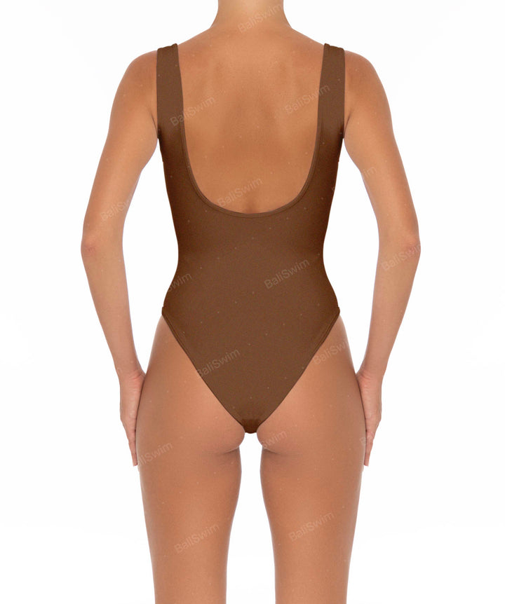 BSWS-S28 Scoop Neck Tank One Piece