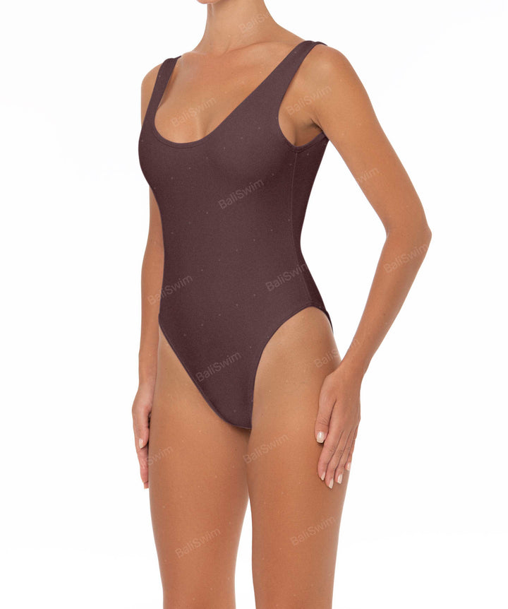 BSWS-S28 Scoop Neck Tank One Piece