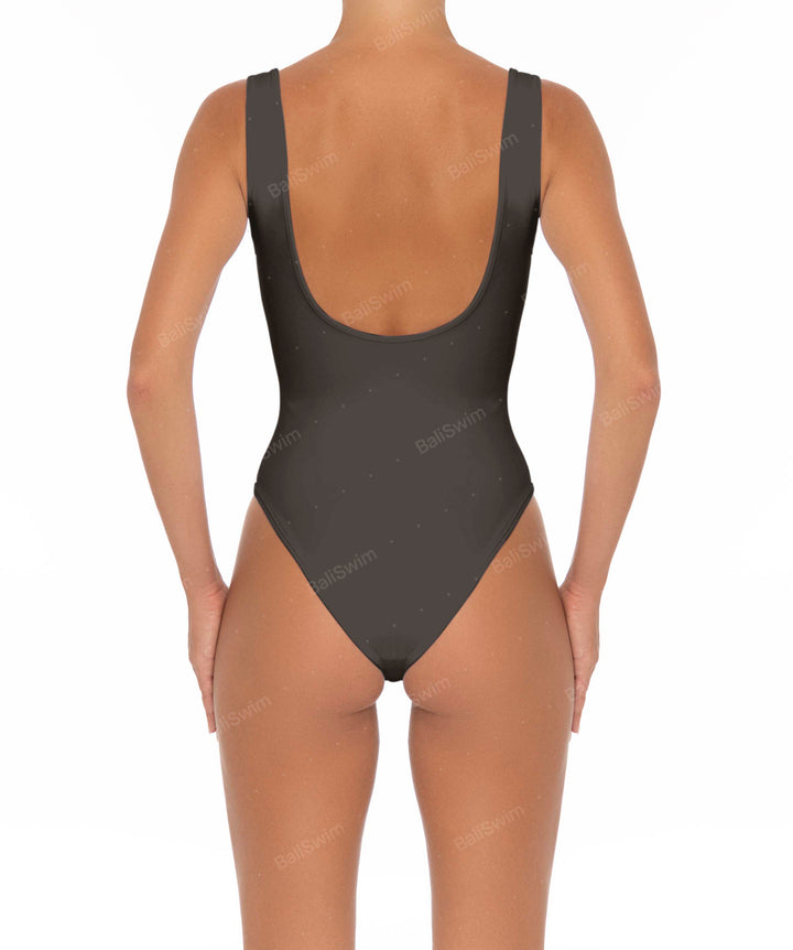 BSWS-S28 Scoop Neck Tank One Piece