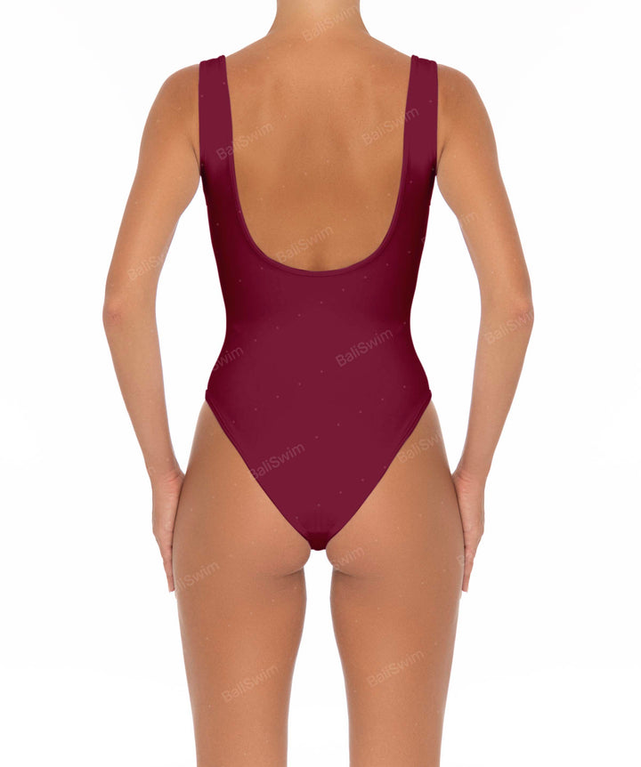 BSWS-S28 Scoop Neck Tank One Piece