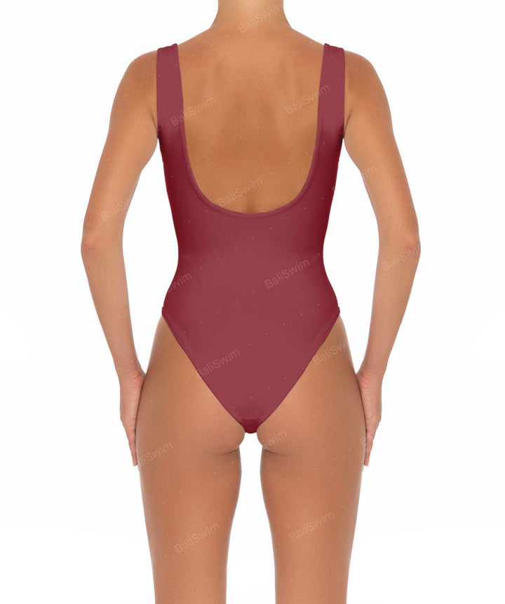 BSWS-S28 Scoop Neck Tank One Piece