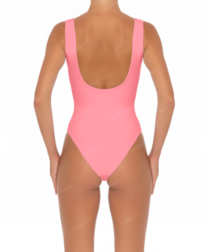 BSWS-S28 Scoop Neck Tank One Piece