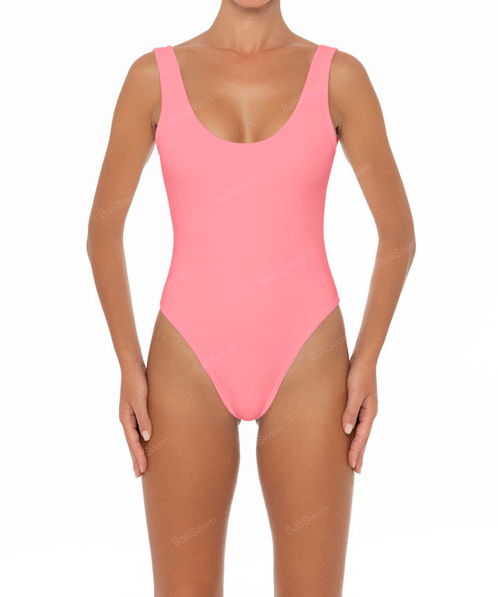 BSWS-S28 Scoop Neck Tank One Piece