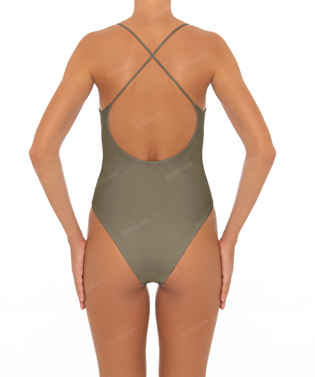 BSWS-S33 V-Neck Cut Out One Piece