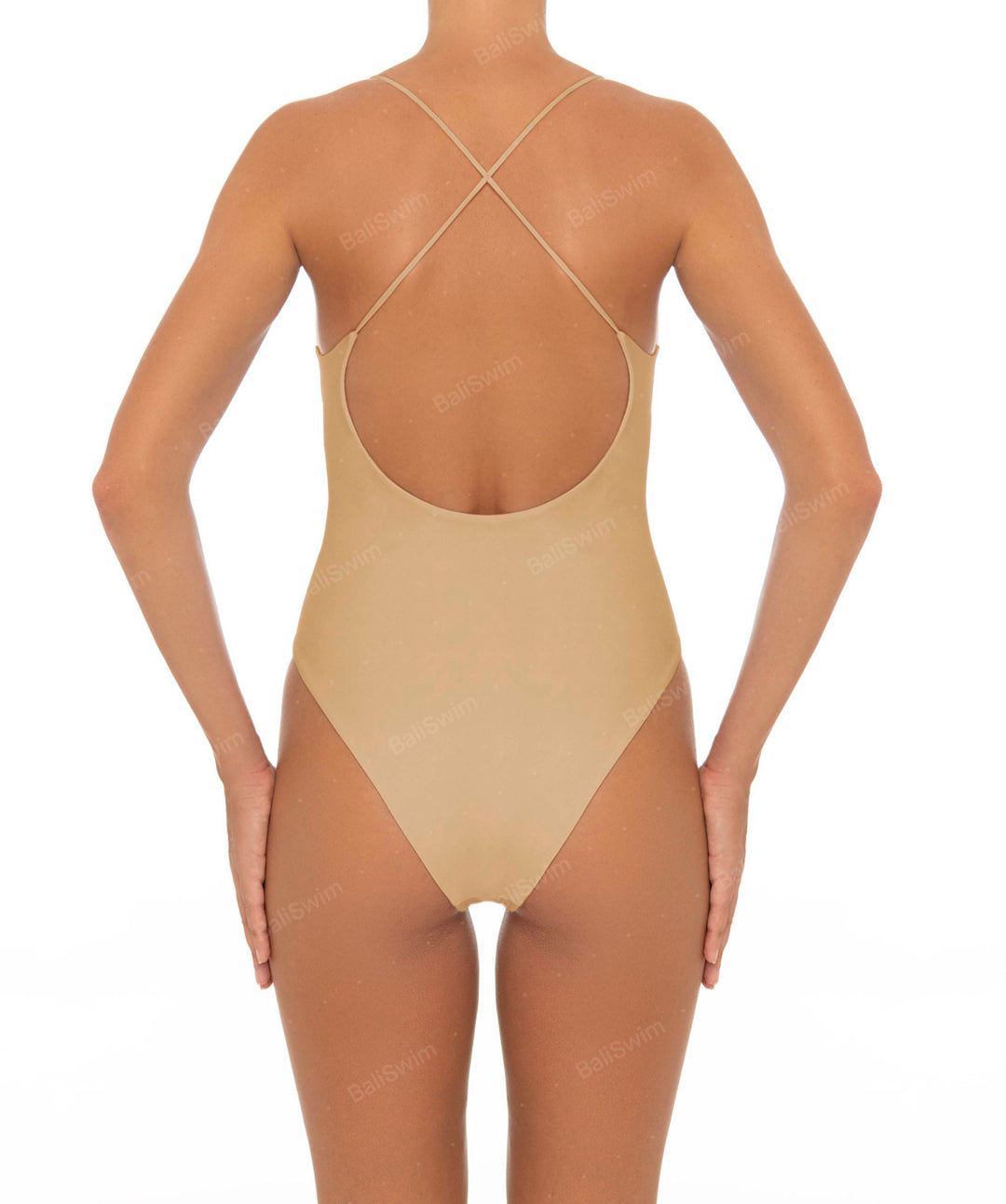 BSWS-S33 V-Neck Cut Out One Piece