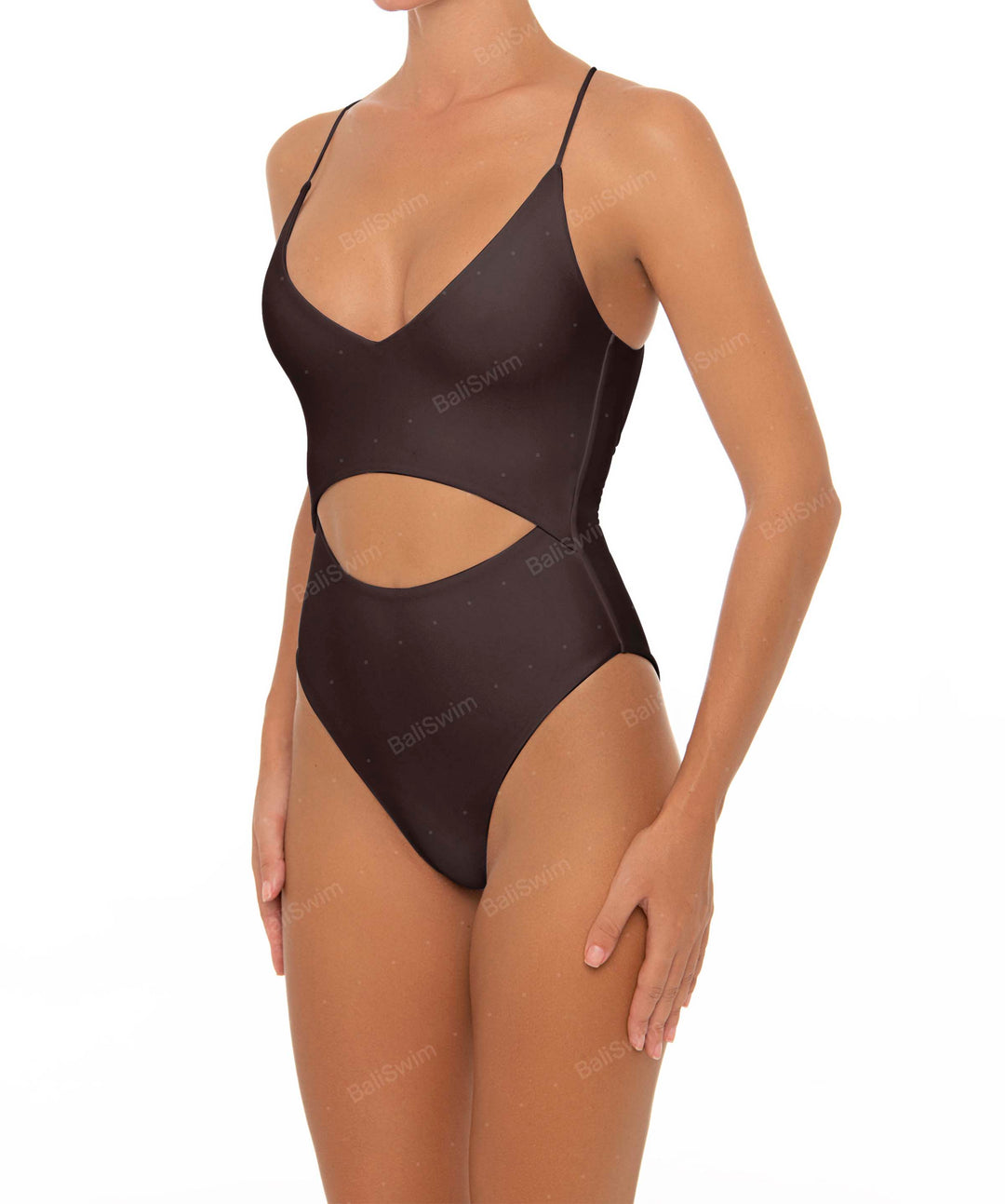BSWS-S33 V-Neck Cut Out One Piece