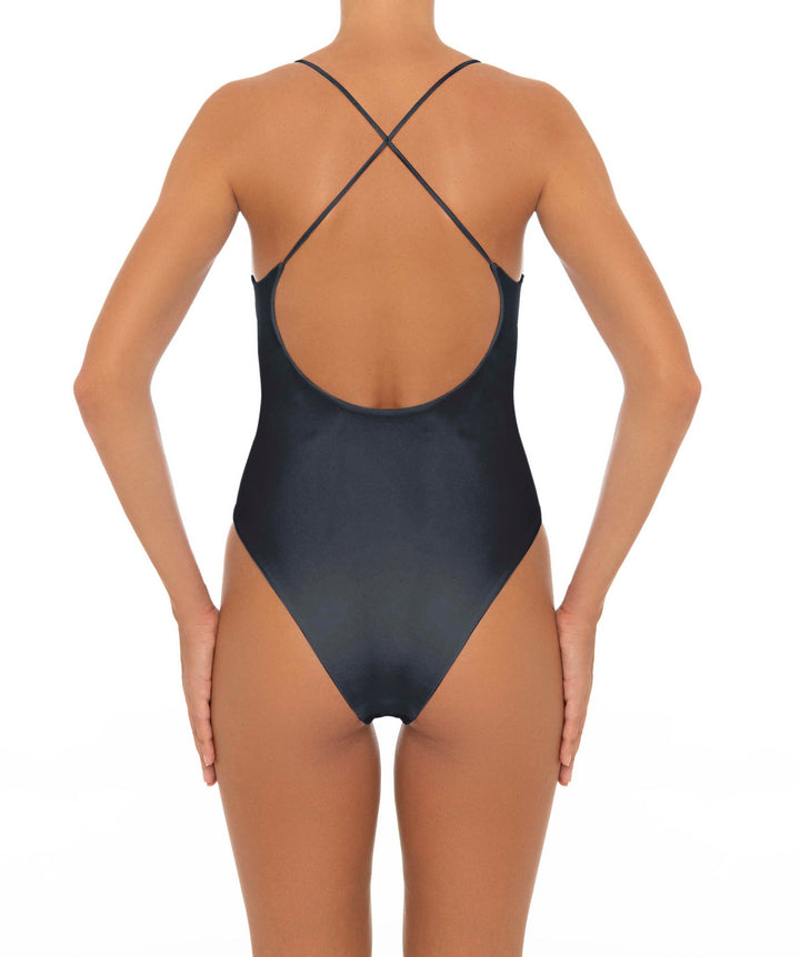 BSWS-S33 V-Neck Cut Out One Piece