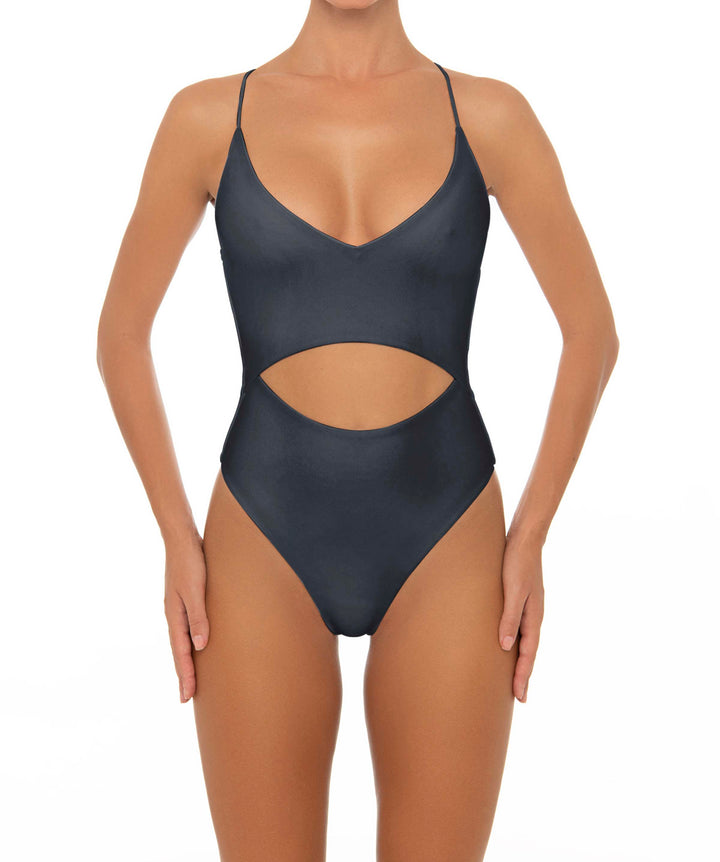 BSWS-S33 V-Neck Cut Out One Piece