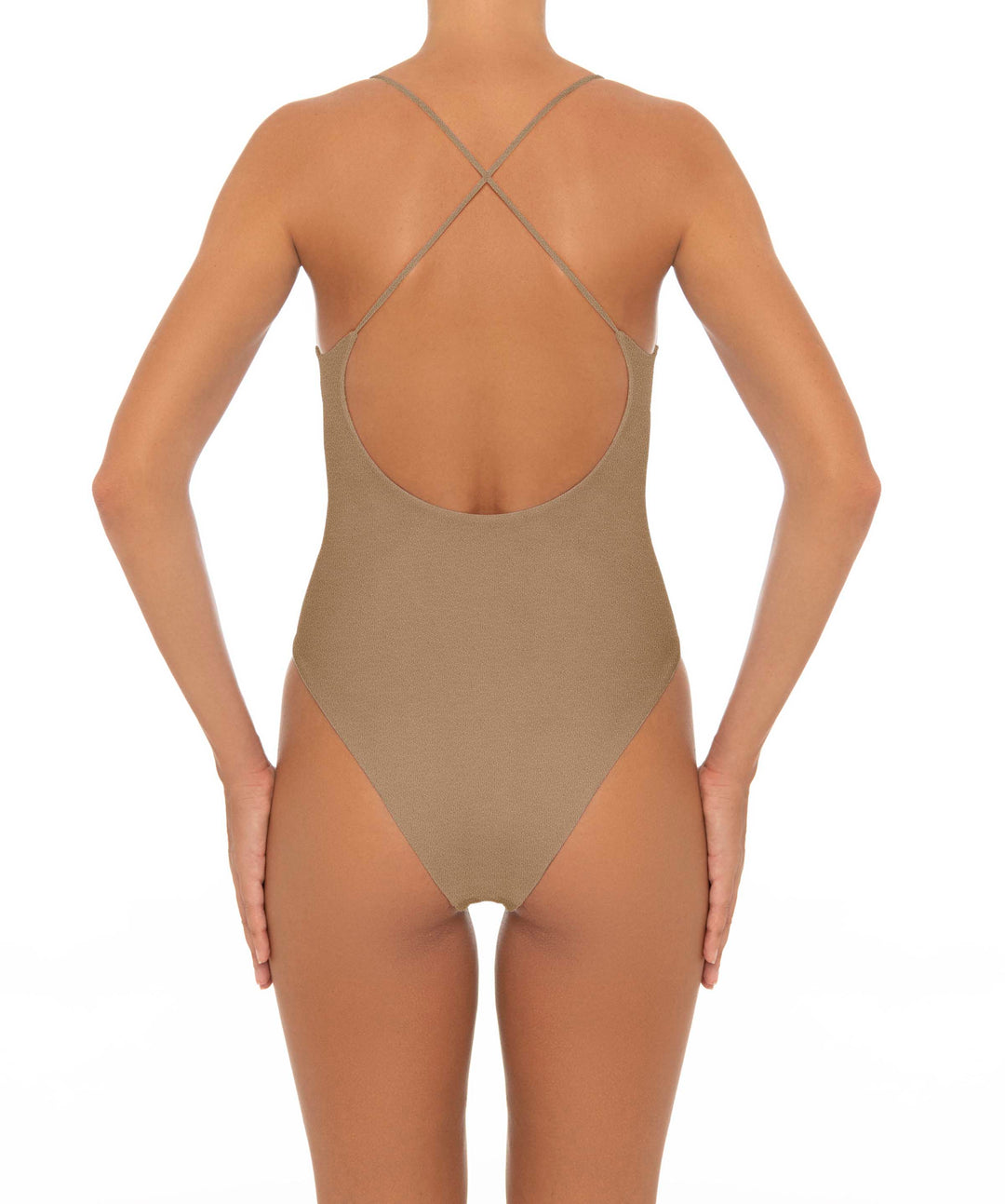 BSWS-S33 V-Neck Cut Out One Piece